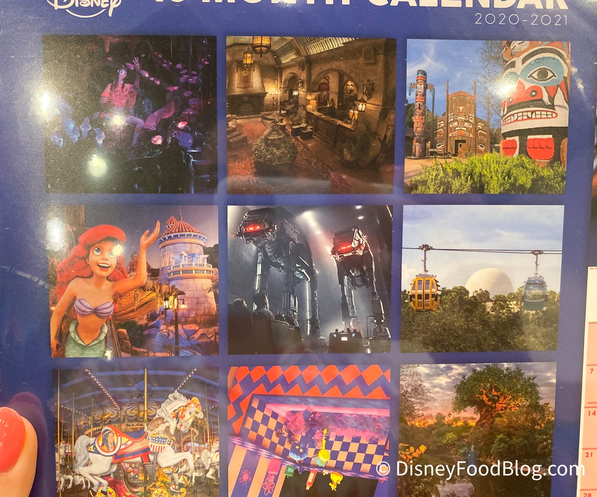 Spotted: A New 2020-2021 Calendar Is Now Available In Disney