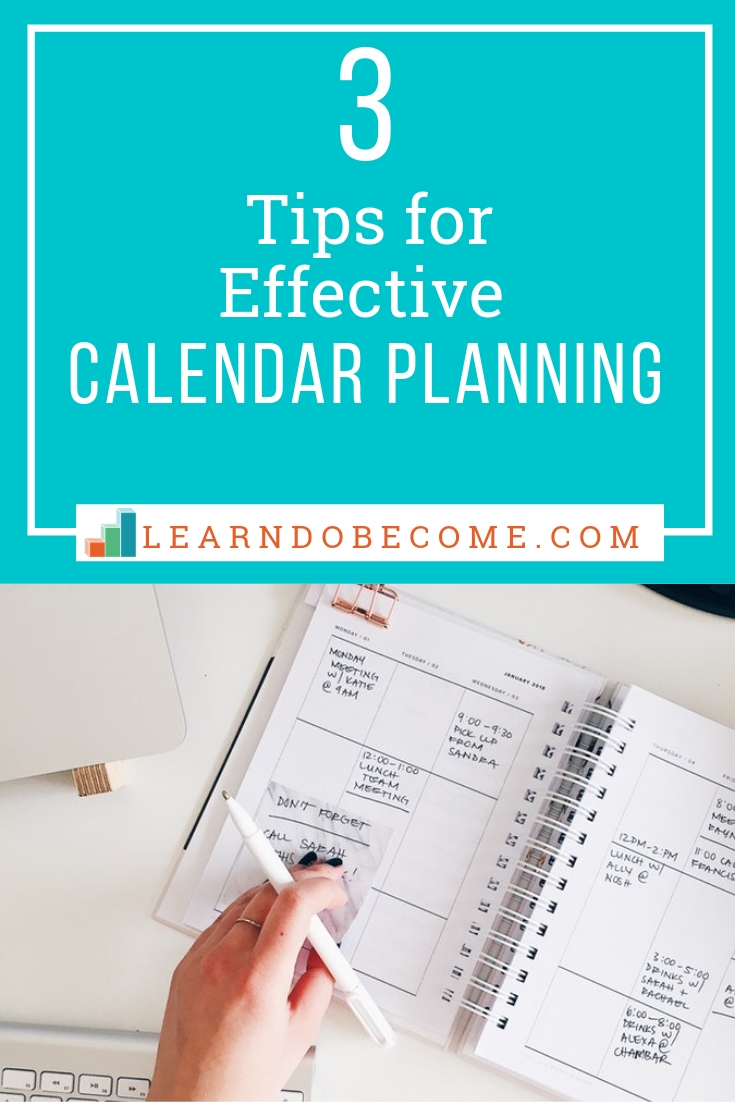 Three Easy Ideas To Help You Love Your Calendar | How To