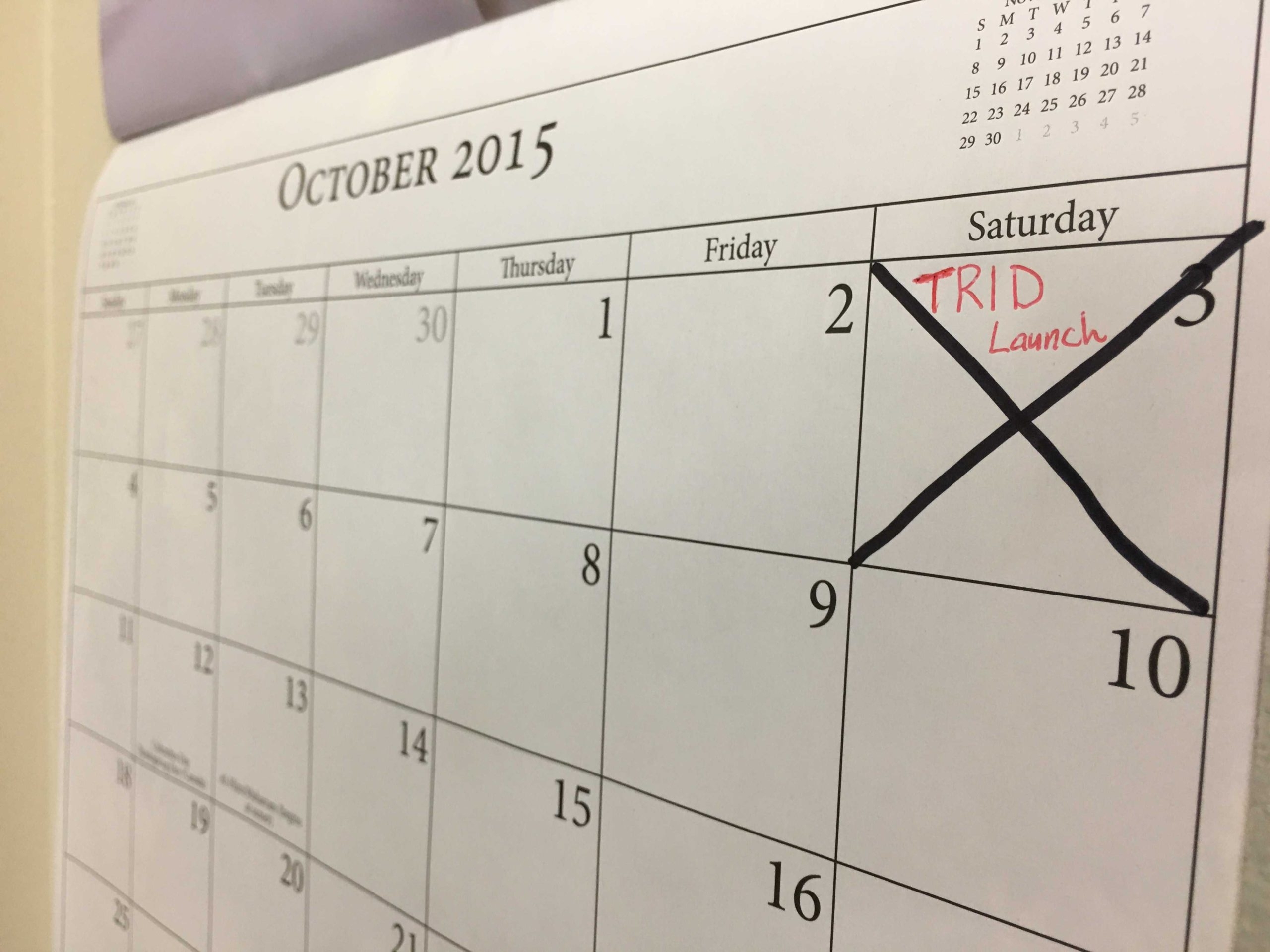 Trid Calendar Example Calendar Template 20242025