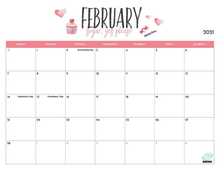 2020 And 2021 Printable Calendars For Moms - Imom