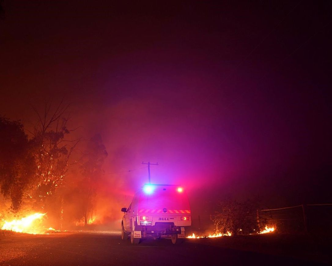 59 Homes Lost, More Threatened In Australian Wildfire