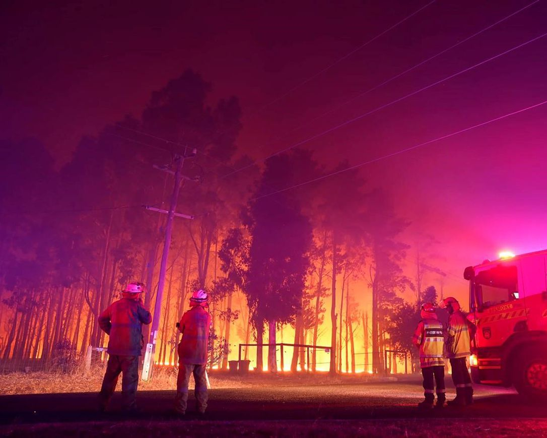 59 Homes Lost, More Threatened In Australian Wildfire