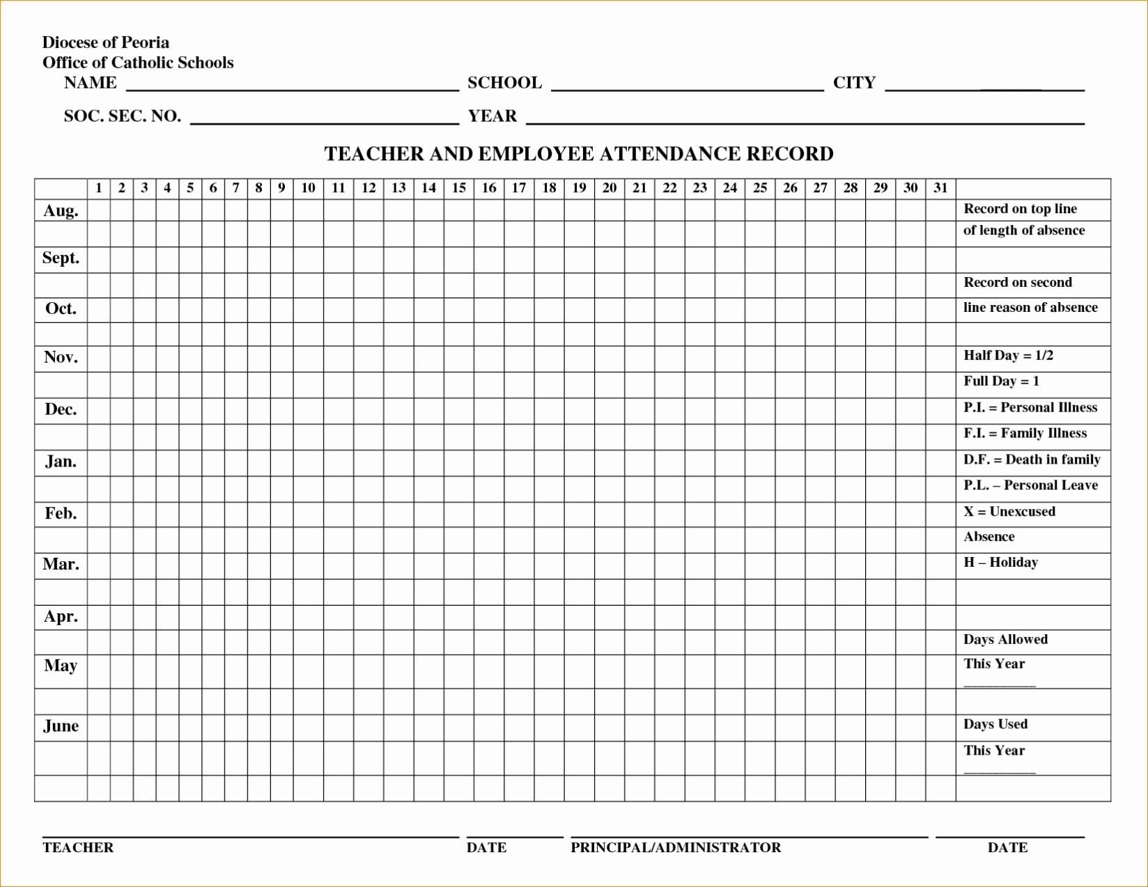 August 2019 - Page 7 - Template Calendar Design