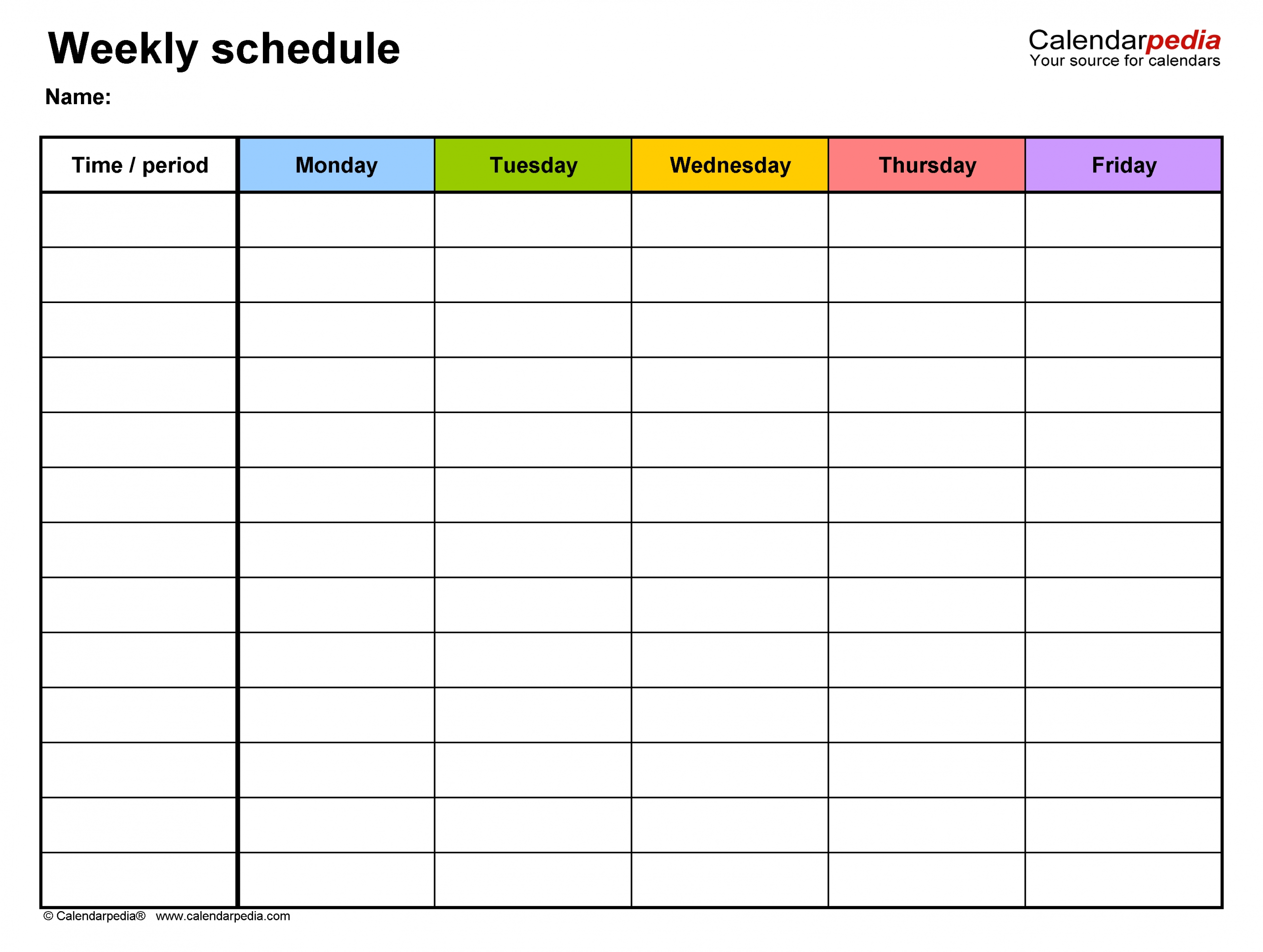 Best Make Of Copy Of Blank Monthly Calendar 8 1/2 By 11