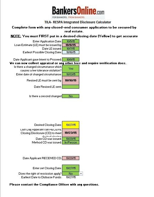 Closing Disclosure Calendar 2020 Image | Calendar Template