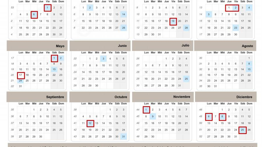 El Calendario Laboral Para 2021 Permite Hacer Hasta Cinco