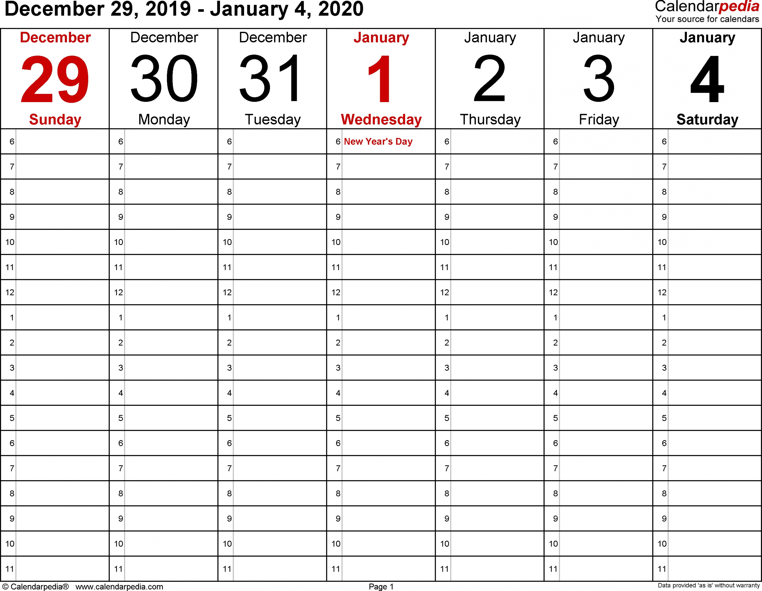 Employee Attendance Calendar 2020 Prntable - Calendar