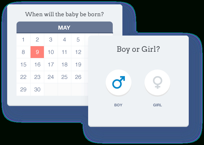 Guess The Baby Weight And Date Template :-Free Calendar