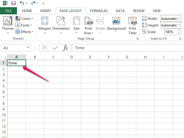 How To Create A Weekly 24 Hour Calendar With Excel | Techwalla