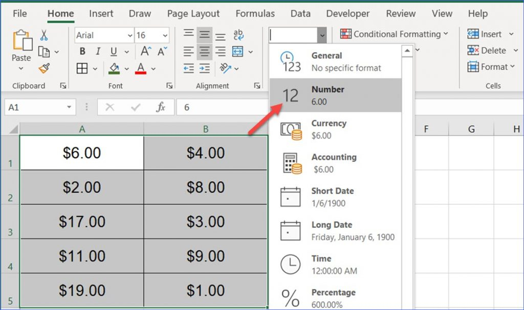How To Remove Currency Formatting - Excelnotes