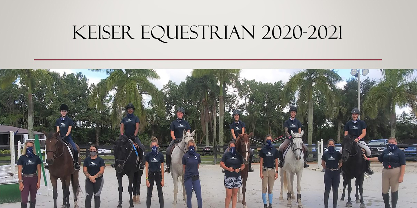 Keiser University Equestrian Students Prepare For An