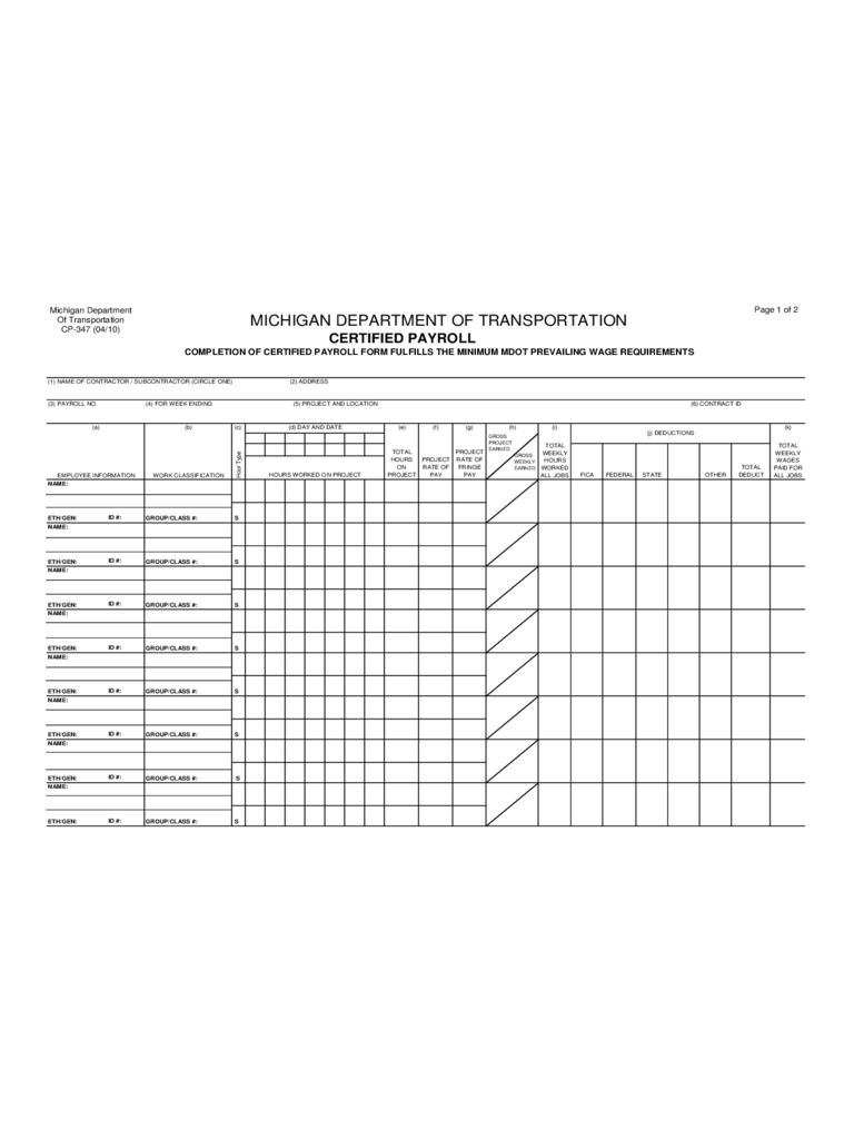 Payroll Forms - 42 Free Templates In Pdf, Word, Excel Download