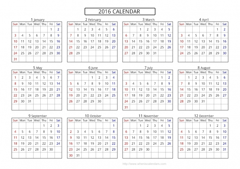 Printable Short Timer Calendar :-Free Calendar Template