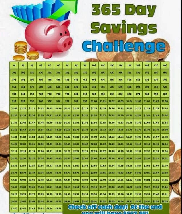 Saving Mummy&#039;S Pennies: Save Your Pennies! 365 Day Penny