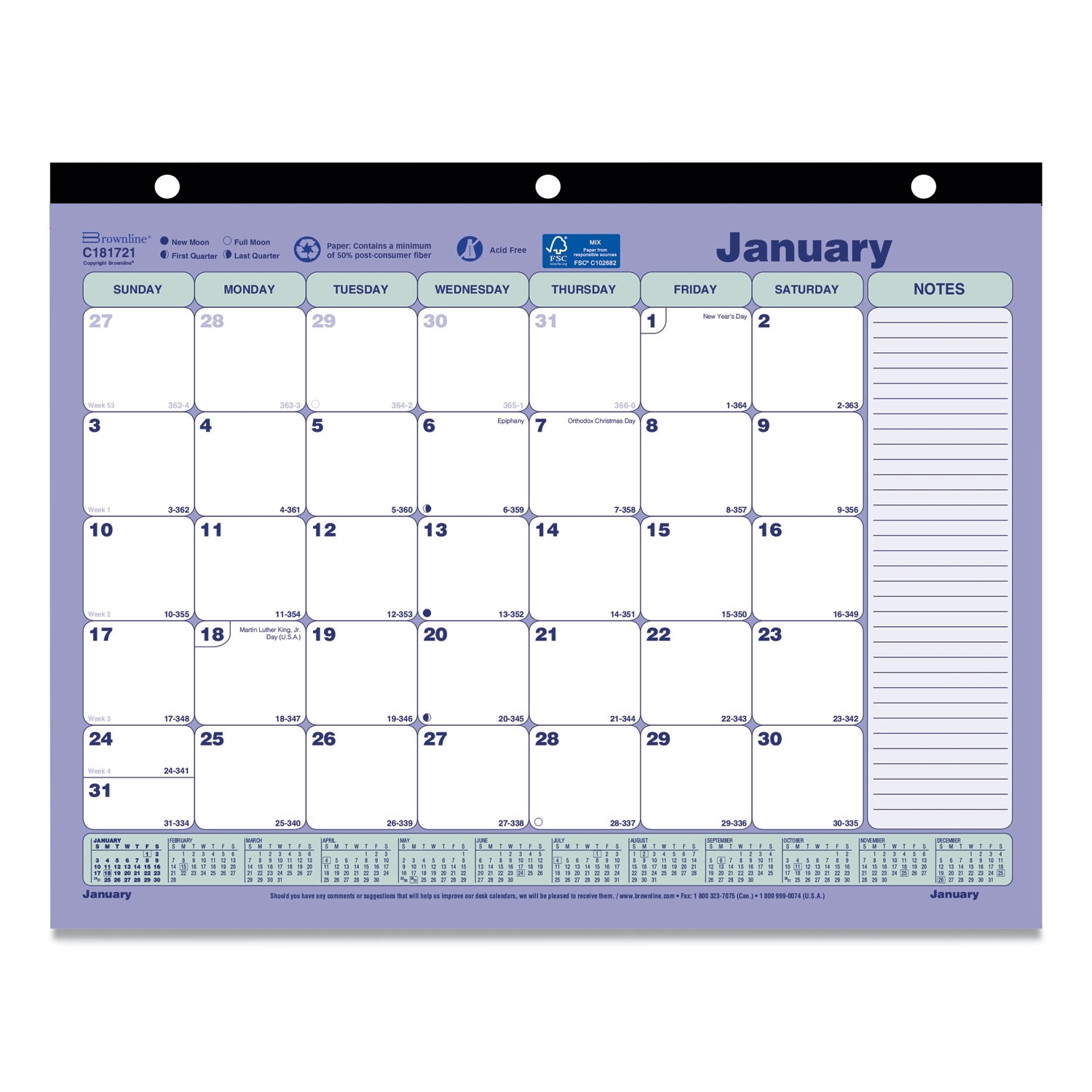11 X 85 Monthly Calendar | Month Calendar Printable