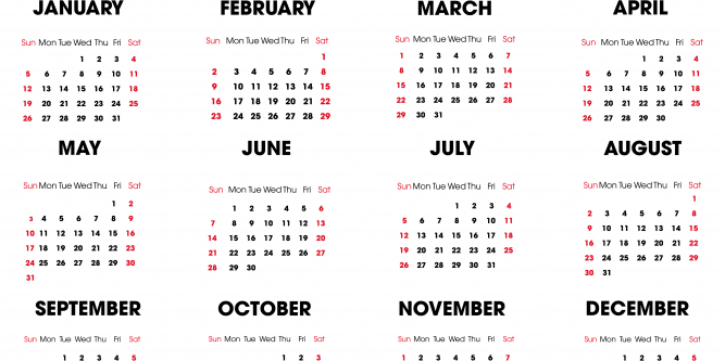 2020 Calendar No Download | Printable Calendar Free