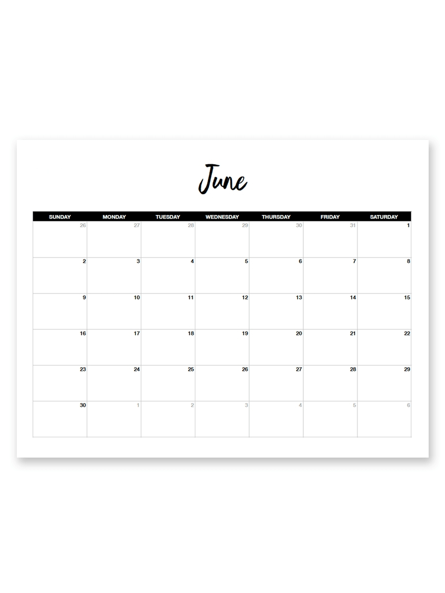 85 X 11 Printable Calendars | Calendar Template Printable