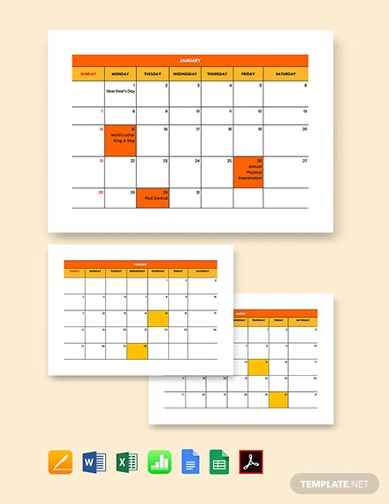 Bi-Weekly Payroll Calendar Template - Pdf | Word | Excel