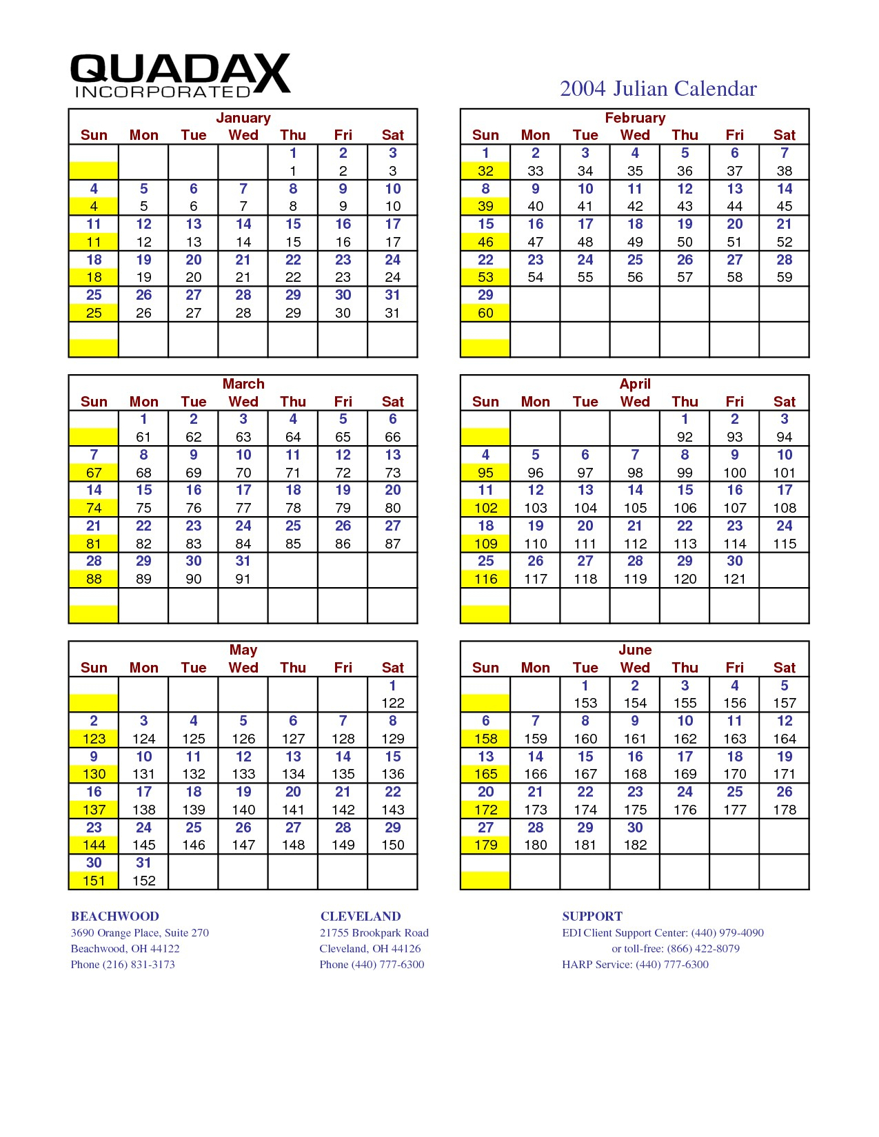 Calendar Julian 2021 Quadax | Free Printable Calendar