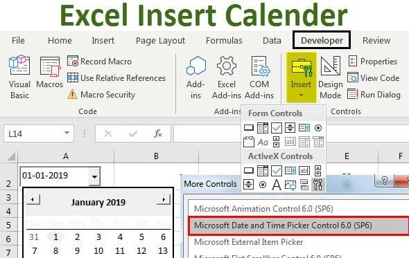 Can You Make Date Drop Down Pickers In Excel Image