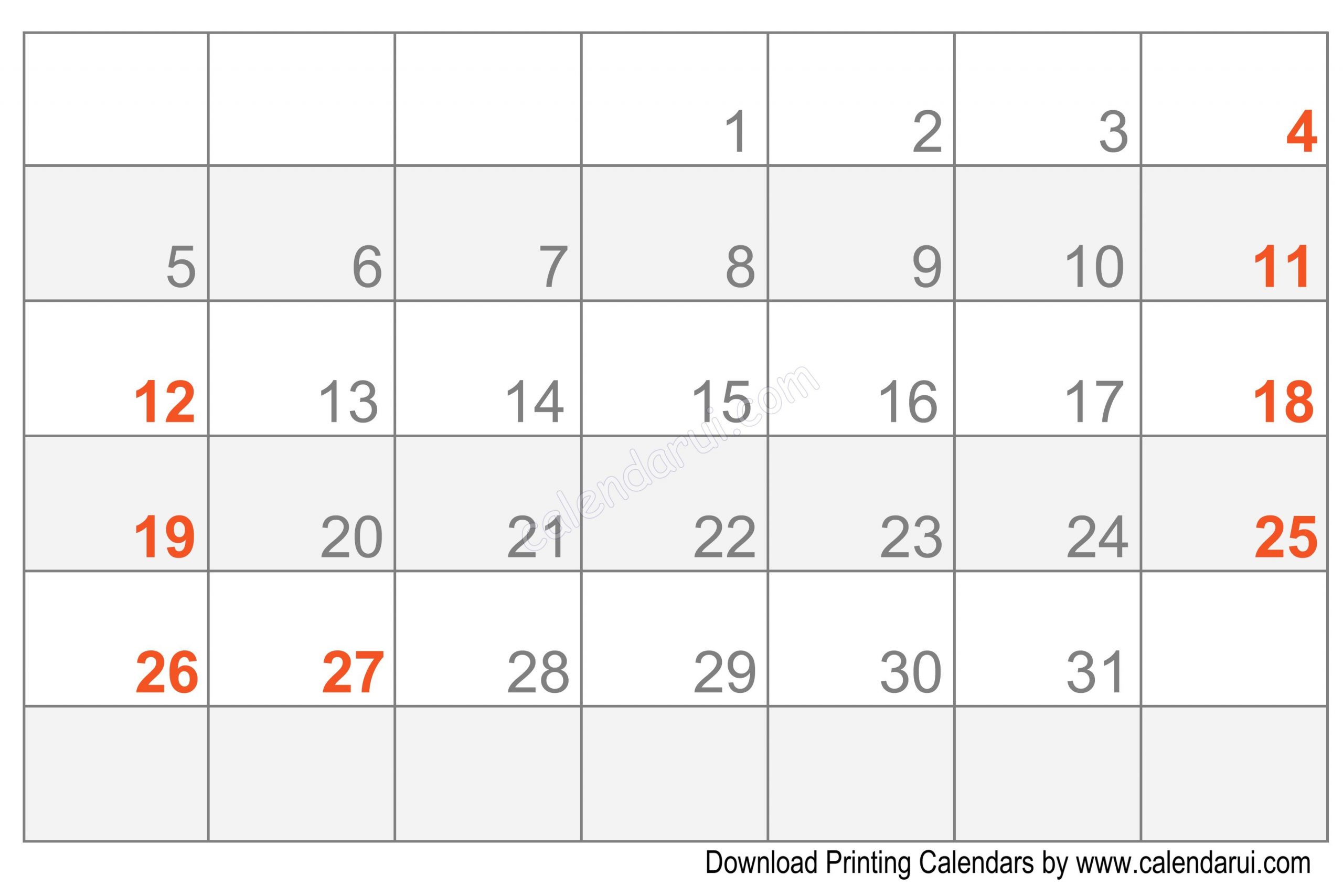 Easy Fill In Calendar | Calendar Template, Free Calendar