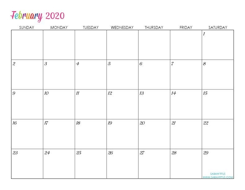 Fill Out Printable Calendar Image | Calendar Template 2020