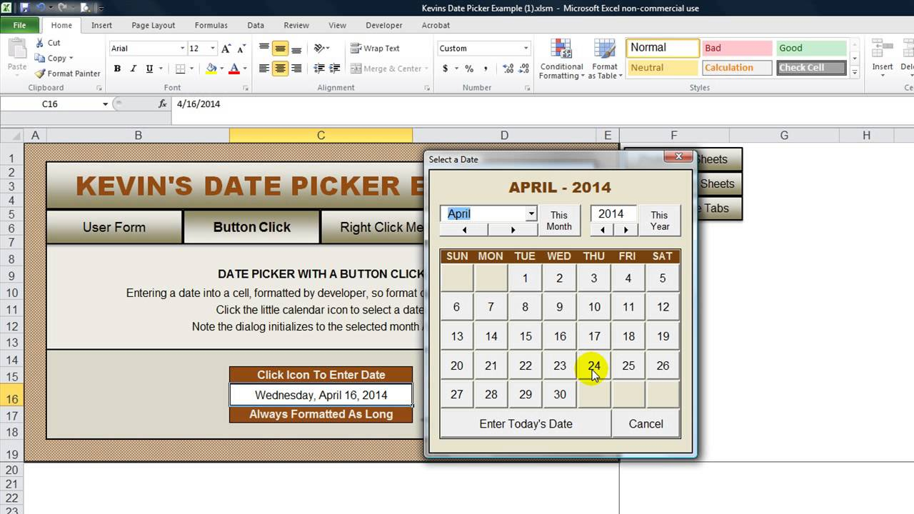 Kevin Carter&#039;S Date Picker - Download Now Free - Youtube