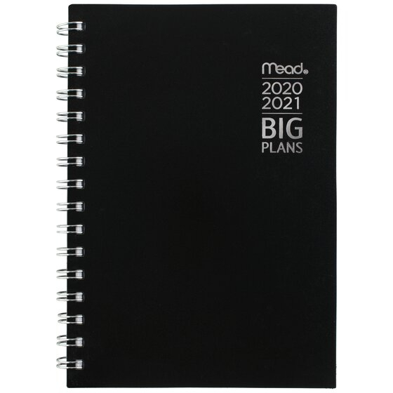 Mead Big Plans Academic Weekly Monthly Planner, 15 Months