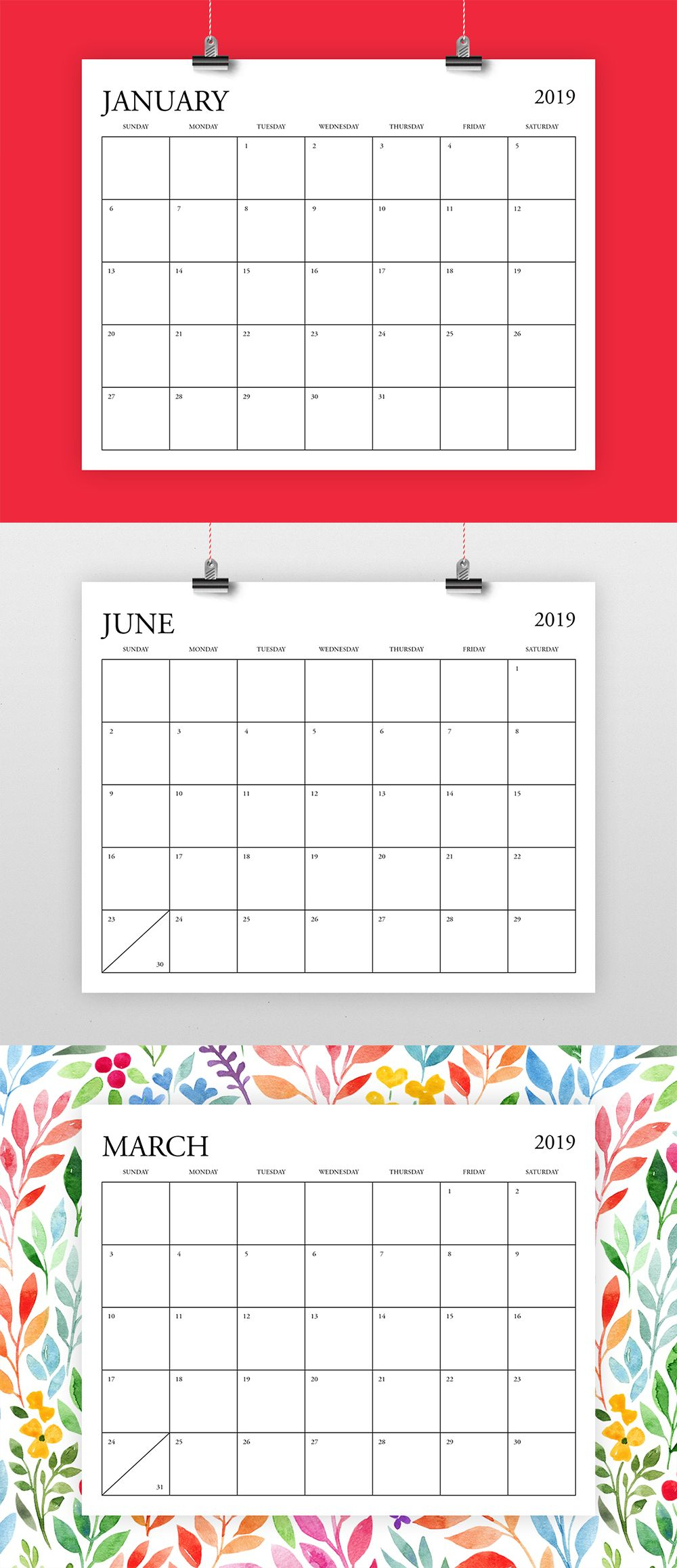 8 X 11 Printable Calendar Calendar Template 2022