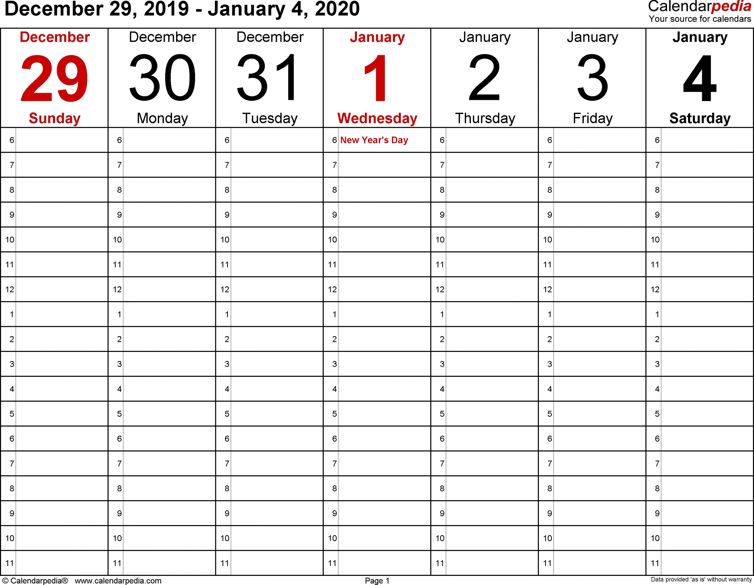 8 X 11 Printable Calendar Calendar Template 2022