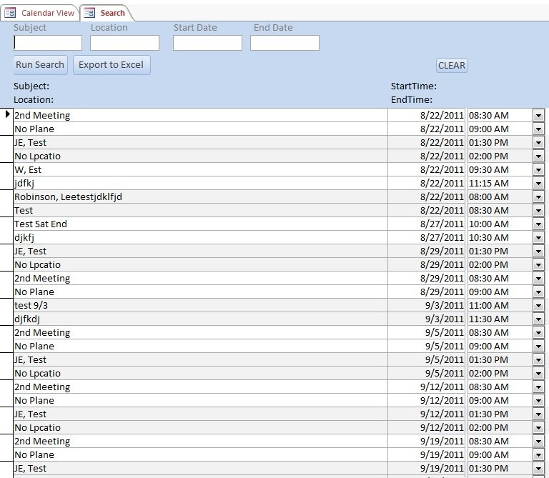 Database Access Calendar Scheduling Photo | Calendar