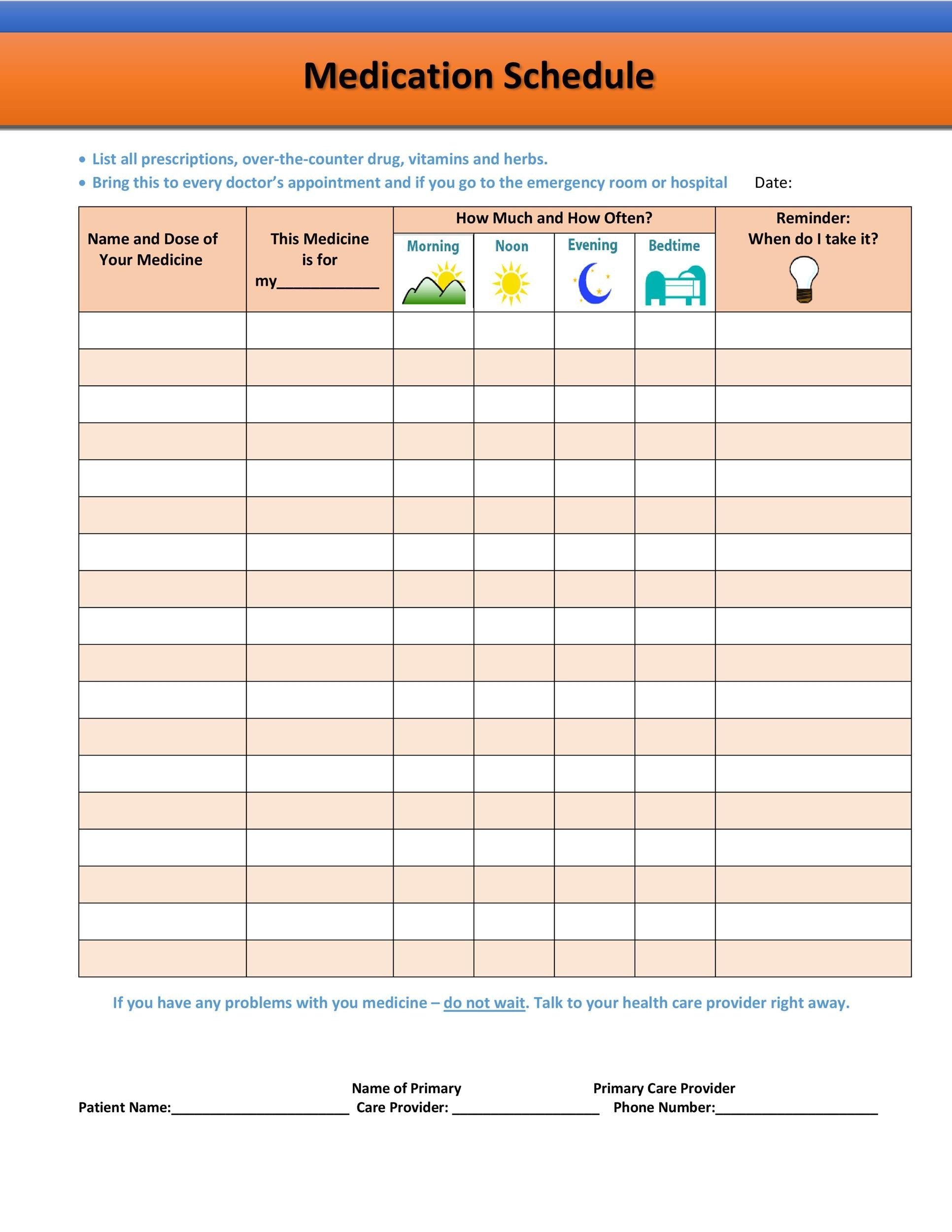 Effective 28 Day Medication Calender | Get Your Calendar