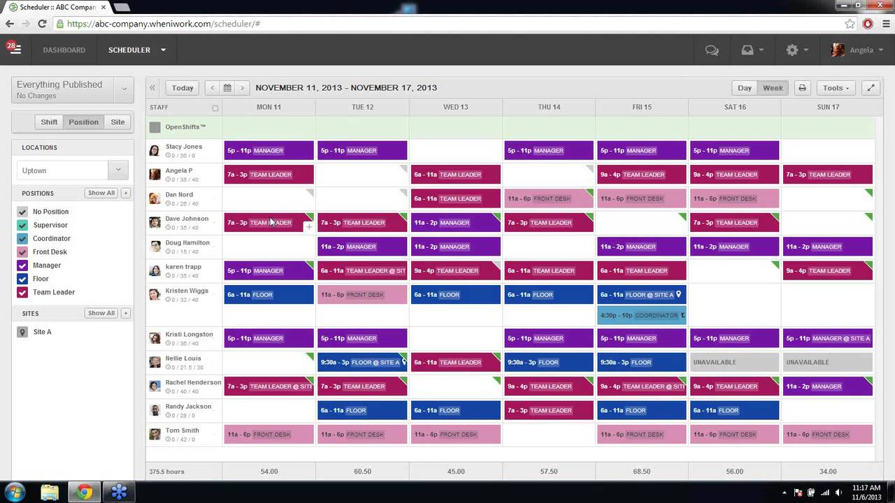 Employee Scheduling Training - Youtube