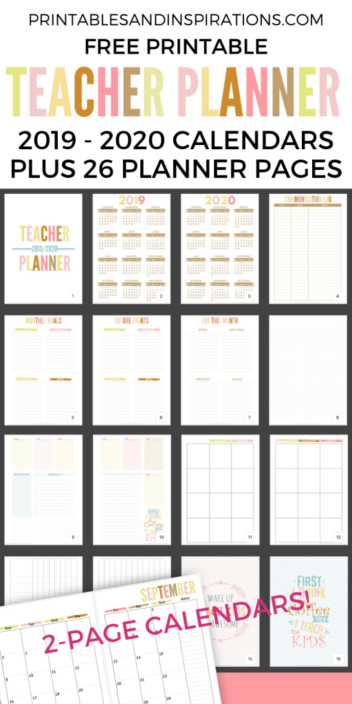 Teacher Planner 2021 Printable